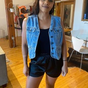Vintage Liz Claiborne denim vest